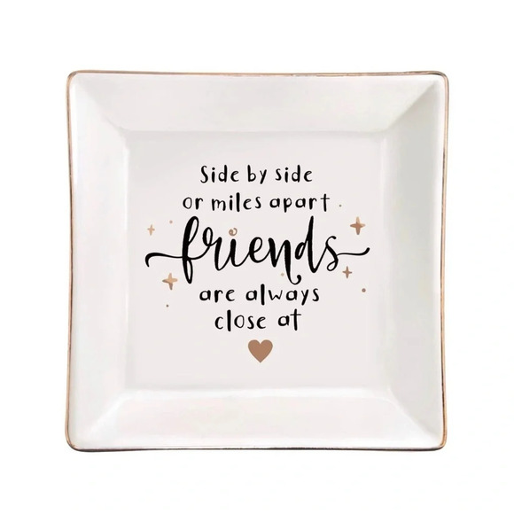 Side by Side or Miles Apart Friends Are Always Close at The Heart" - Picture 1 of 5